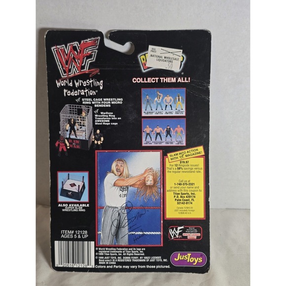 Vintage 1999 BEND-EMS JusToys/Just Toys AL SNOW 5" Figure NEW - Picture 3 of 4